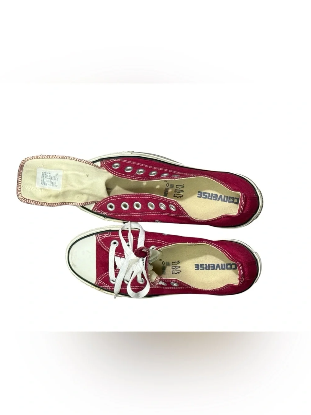 Converse Kids maroon Low Top Canvas Sneakers